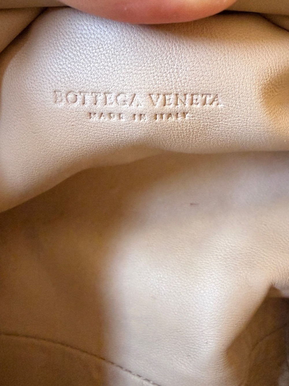 Bottega Veneta Nappa Intrecciato The Mini Pouch Porridge - Picture 8 of 9